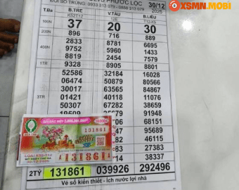 Người bán dạo bất ngờ trúng độc đắc XSMN nhờ giữ lại 1 tờ vé