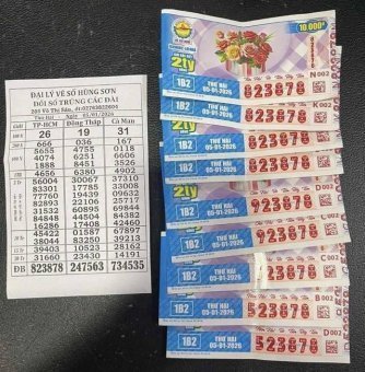 Giải độc đắc XSMN 8 tỷ đồng đã được trao thưởng tại Tây Ninh