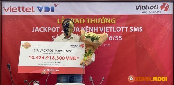 Anh P.H. nhận giải Jackpot 2 trị giá hơn 10 tỷ đồng Anh P.H. nhận giải Jackpot 2 trị giá hơn 10 tỷ đồng