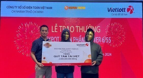 Người thắng đã trao tặng hơn 2 tỷ đồng cho quỹ xã hội Tâm Tài Việt