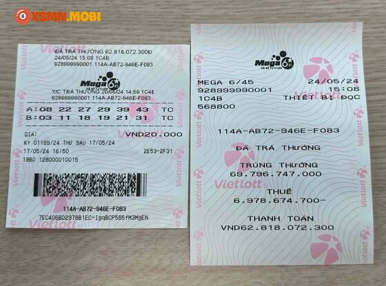 Tấm vé may mắn của Anh N.T.D Tấm vé may mắn của Anh N.T.D